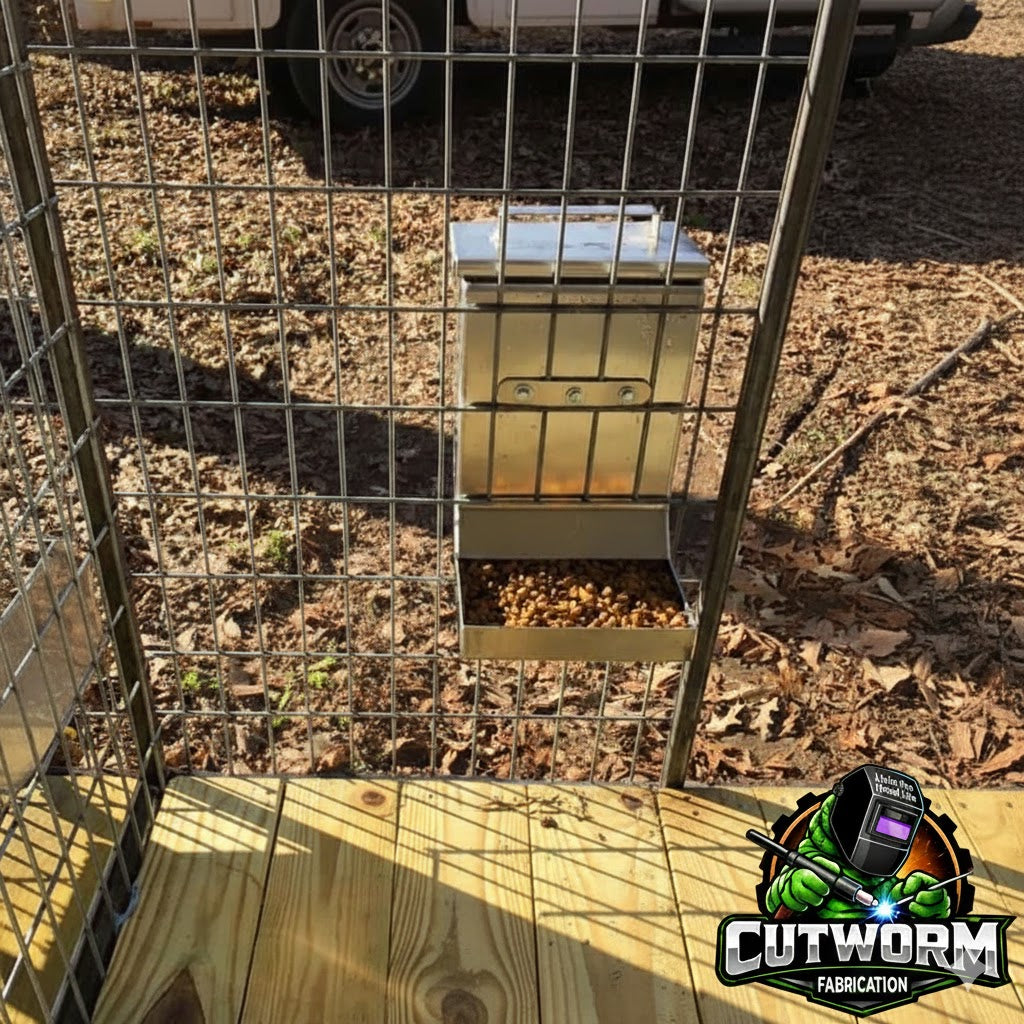 "Standard" Dog Feeder / Kennel Feeder